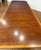 Traditional Multi-Banded Mahogany Dining Table by Leighton Hall - Showroom Sample For Sale - Image 12 of 18