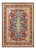 Mogul Collection Hand-Knotted Area Rug - Red 9' 2" x 12' 5" For Sale