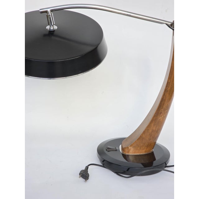Metal Pendulum Lamp from Fase, Spain, 1968 For Sale - Image 7 of 11