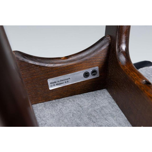 OD61 Bar Stools by Erik Buch for Oddense Mobler, Denmark, 1965, Set of 2 For Sale - Image 11 of 12