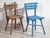 Antique School Chairs, 1920, Set of 4 For Sale - Image 4 of 18