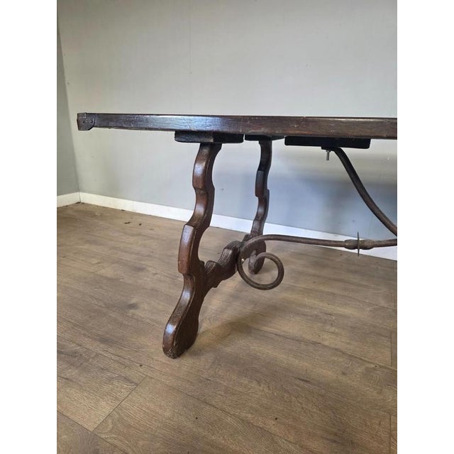 Antique Catalonian Oak Refectory Table For Sale - Image 3 of 5