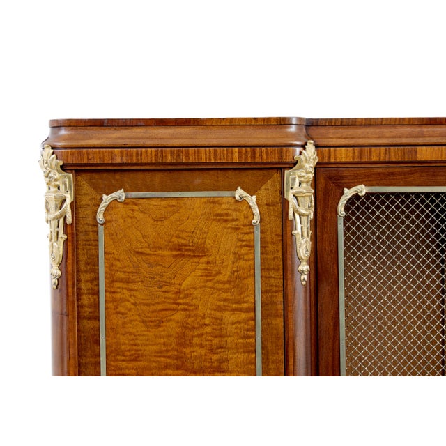 19th Century French Empire Style Mahogany Cabinet, 1890 For Sale - Image 3 of 10