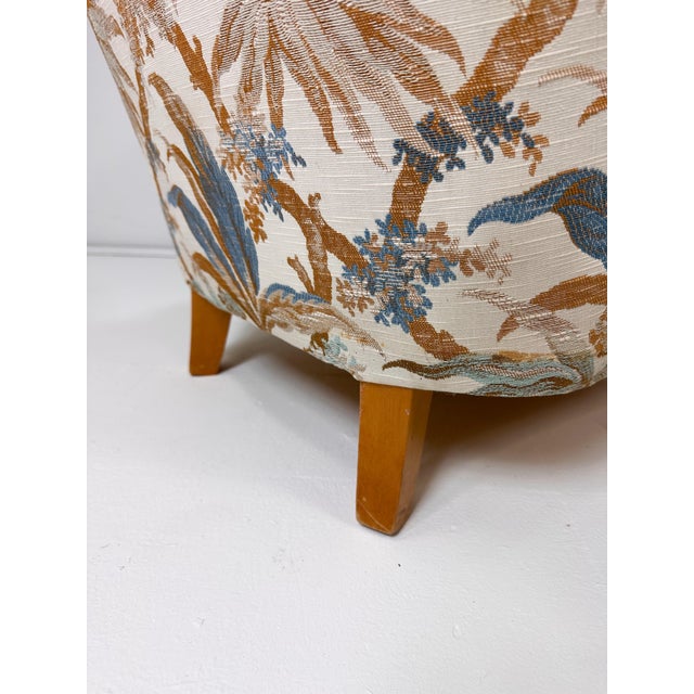 1950s 1950's Swedish High Back Lounge Chair For Sale - Image 5 of 11