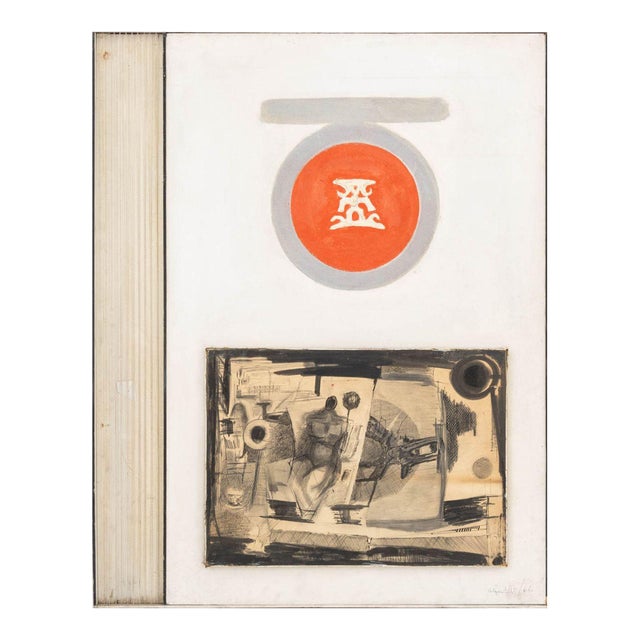 Agudelo Abstract Composition Assemblage, 1966 For Sale