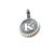 Authentic David Yurman Letter K Amulet Sterling Silver Estate DY734 Retail: $495.00 TRUSTED SELLER SINCE 2002 PLEASE SEE...