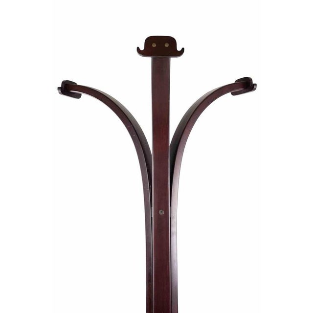 Vintage Italian Burgundy Steel Hangers, 1970s, Set of 2 For Sale - Image 4 of 6