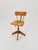 Bauhaus Swivel Office Chair in Wood from Stoll Giroflex ,1950s For Sale - Image 9 of 11
