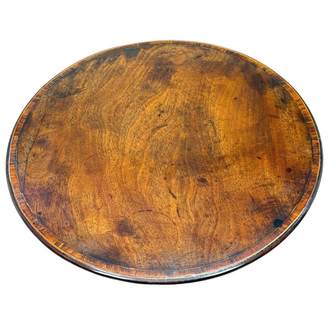 18th Century Georgian Mahogany Wine Table Kettle Stand, 1785 For Sale - Image 11 of 13