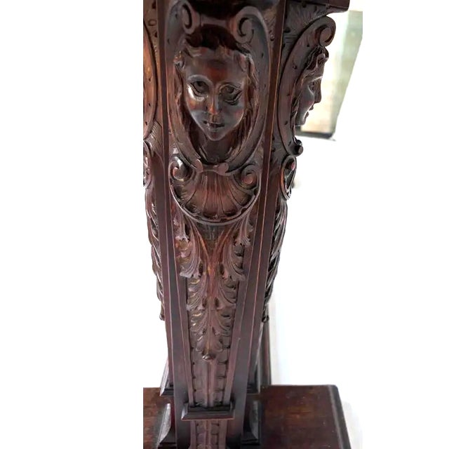 A Medieval Revival Entrance/ Accent Table For Sale - Image 4 of 8