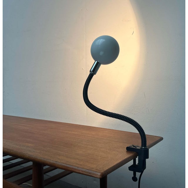 Space Age Cobra Snake Table Clamp Lamp, 1970s For Sale - Image 18 of 18