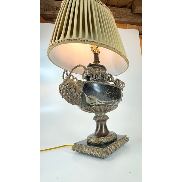 Postmodern Lamp by Leeazanne for Lam Lee Group, 1990s Large Captivating Sculptural Urn With Vines For Sale - Image 3 of 12