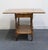 Ethan Allen Heirloom Nutmeg Maple Colonial Early American 41" Accent Drop Leaf Server / Tea Cart 10-6085 For Sale - Image 12 of 15