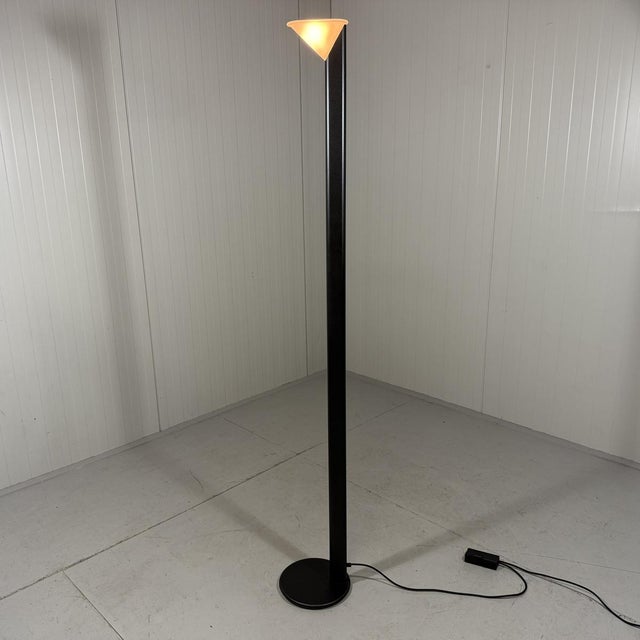 Metal Vintage Minimalist Floor Lamp from Arelux Milano, 1980s For Sale - Image 7 of 18