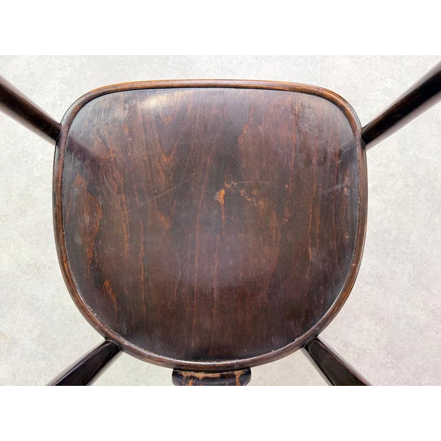 Wood Bentwood Model A 967-F Armchairs by Emanuel von Seidl for Thonet, 1920, Set of 2 For Sale - Image 7 of 13