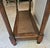Mid-Century British Colonial Faux Bambo, Walnut and Woven Reed Estage or Bookcase For Sale In Atlanta - Image 6 of 11