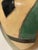 Metal Vintage 1930s Dutch Art Deco Brass & Hand-Painted Enamel Vase – Metawa Style For Sale - Image 7 of 9