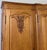 Vintage French Louis XVI Style Carved Oak 4-Door Wardrobe For Sale - Image 4 of 14