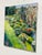 Design Plus Gallery presents an Abstract Garden Acrylic on Canvas Painting. This expressive garden landscape depicts lush...