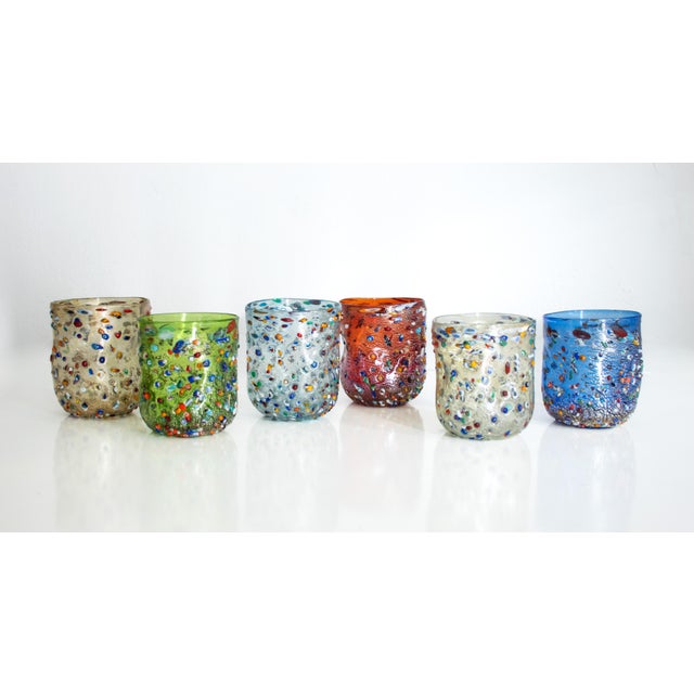 Murano Glasses by Verres for Ribes, 2010, Set of 6 For Sale - Image 11 of 18