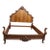 Thomasville Ernest Hemingway Collection Style Carved King Bed, Attributed For Sale