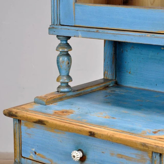 Antique Pine Kitchen Cupboard, 1900s For Sale - Image 9 of 18