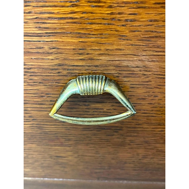 1970s Vintage Mid Century Modern Two-Drawer Chest - Uk Import For Sale In Seattle - Image 6 of 9