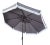 Summer afternoons at an exclusive private members club inspired this posh nine-foot crank umbrella. it's classic grey...