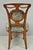 Vintage French Regency Style Carved Walnut Drape Back Dining Side Chair Set of 4 For Sale - Image 12 of 15