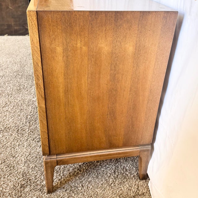 Brown Mid Century Modern Walnut Credenza For Sale - Image 8 of 10
