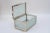 Art Deco Nickel and Glass Jewelry Box, 1920s For Sale - Image 6 of 11