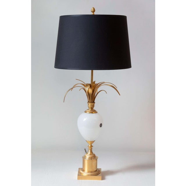 Metal Mid 20th Century French Lamp For Sale - Image 7 of 9