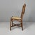 20th Century Italian Chair in Rattan and Floral Fabric, 1890s For Sale - Image 3 of 18