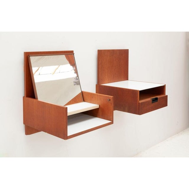Pastoe Nightstands by Cees Braakman, Set of 2 For Sale - Image 4 of 18