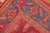 Traditional Design Antique Turkish Oushak Rug in Red, Blue and Marigold For Sale - Image 9 of 9