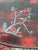 Wood Asian Mid-Century Low Inlaid Table in Red and Black Lacquer For Sale - Image 7 of 11
