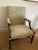 English George III Style Upholstered Armchair For Sale In New York - Image 6 of 9