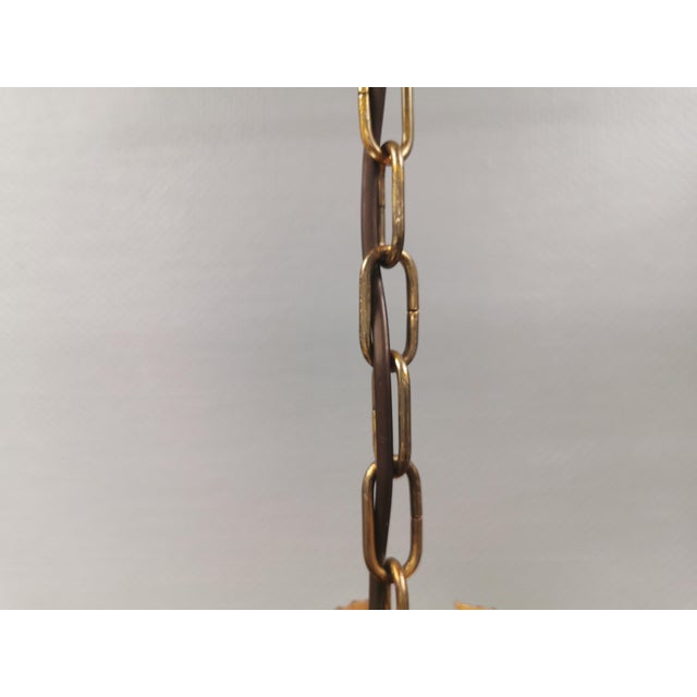 Large Brutalist Hanging Lamp by Svend Aage Holm Sørense, 1960s For Sale - Image 12 of 18