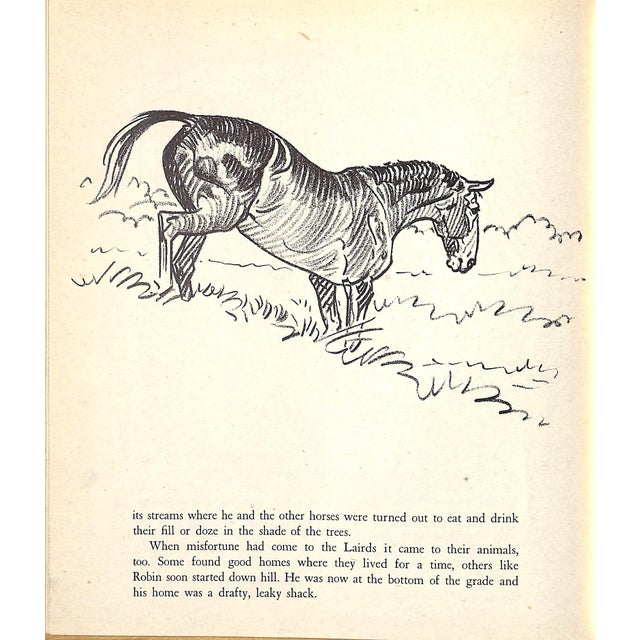 Original 1944 Pencil Drawing From Hi, Guy! The Cinderella Horse by Paul Brown 18 For Sale - Image 4 of 6