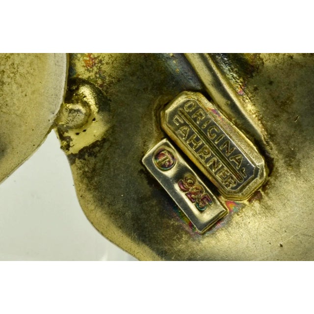 Orchid Brooch by Theodor Fahrner, Germany, 1935 For Sale - Image 3 of 10