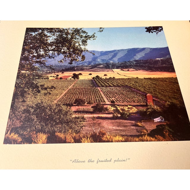 Off-white 1945 Transcontinental & Western Air (Twa) Promotional Collection of Lithographs For Sale - Image 8 of 17