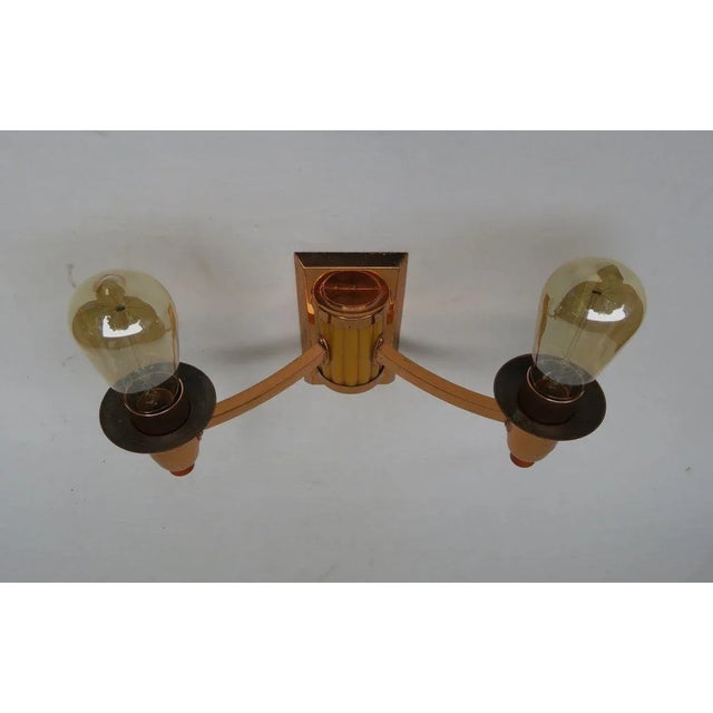 Art Deco English Catalin Butterscotch Colored Sconces, Set of 2 For Sale - Image 10 of 18
