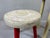Set of Vintage Plant Stools For Sale - Image 4 of 6
