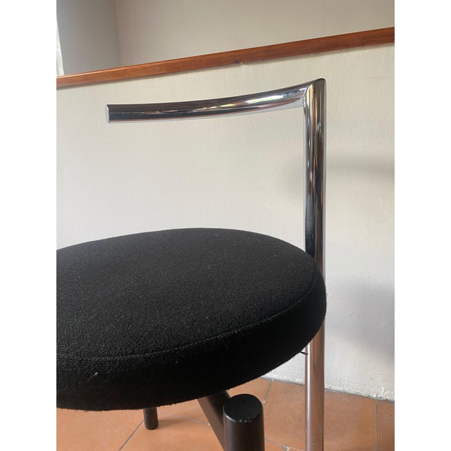 Postmodern Conspicuous Chairs, 1980s, Set of 4 For Sale - Image 10 of 11