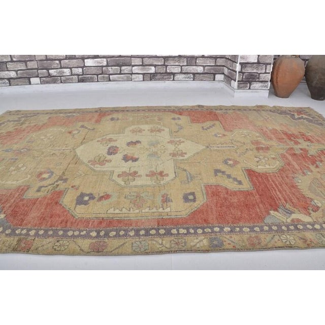 1950s Anatolian Kurdish Wool Carpet For Sale - Image 10 of 10