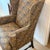 Vintage Hancock & Moore Animal Print Wingback For Sale - Image 10 of 11