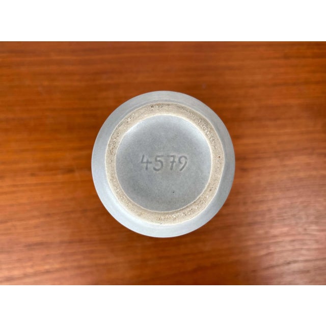 Brown Mid-Century Modern Minimalist German Vase from Cortendorf, 1960s For Sale - Image 8 of 10