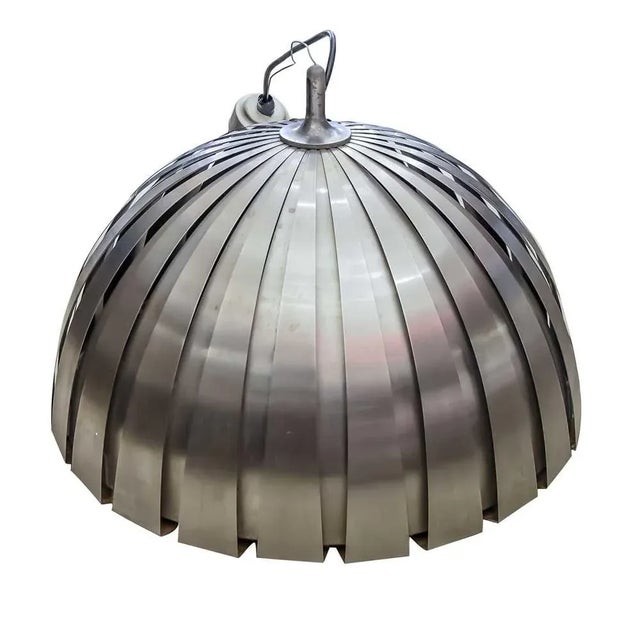 Elio Martinelli Steel Pendants by Elio, 1960s, Set of 2 For Sale - Image 4 of 9