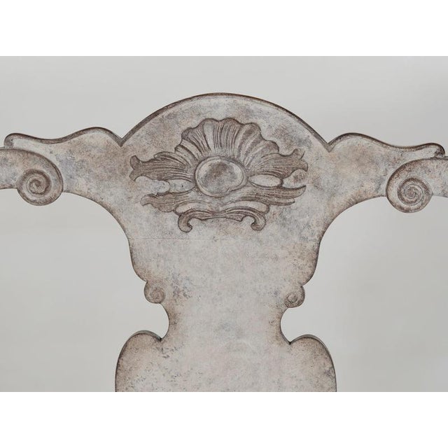 Charming pair of swedish armchairs, rococo style, 19th century. h. 107 h-seat. 49 w. 62 d. 52 cm. H. 42.1 h-seat. 19.2 w....