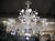 Transparent Venetian Romantic Floral Transparent and White Murano Glass Chandelier For Sale - Image 8 of 11